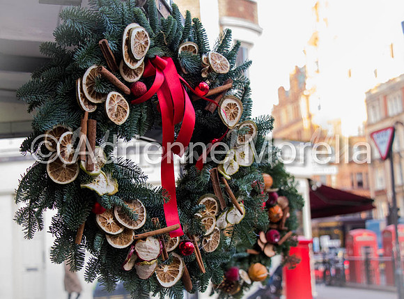 Christmas Wreath in London